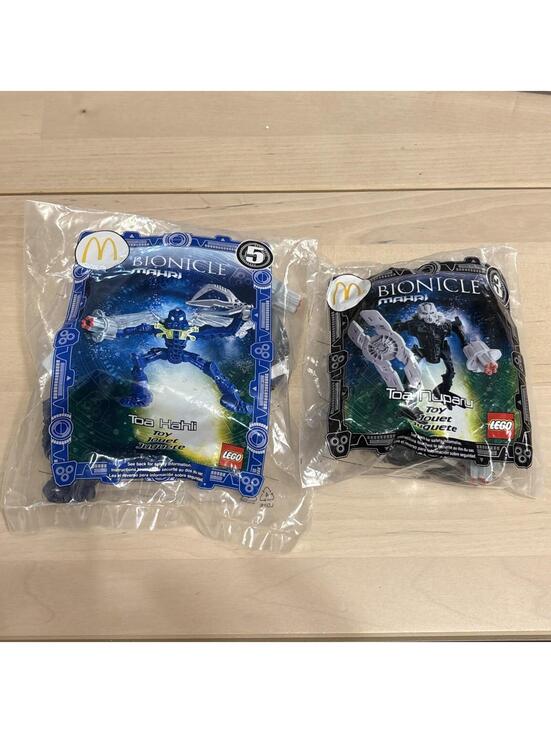 Lego Other - 2007 Lego Bionicle Mahri Toa Nuparu McDonald’s Toa Hahli - Toa Nuparu New